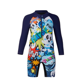 arena children's long-sleeved one-piece swimsuit