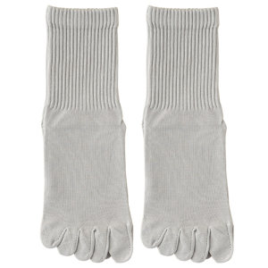
Toe socks men's autumn thin pure cotton deodorant mid-calf split toe boneless socks sports white sweat-absorbent 7a antibacterial toe socks