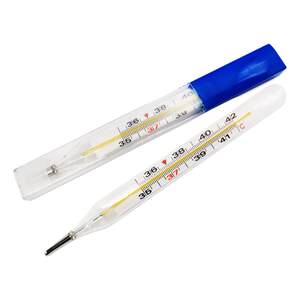 
Large thermometer armpit glass thermometer mercury thermometer large scale internal standard fever probe home