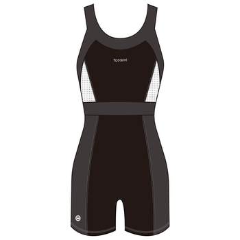 TOSWIM one-piece swimsuit conservative flat horn women's style