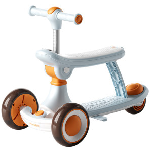 
Manlong children's scooter 1-3-6-12 years old baby skateboard boy and girl two-in-one sliding pedal balance car