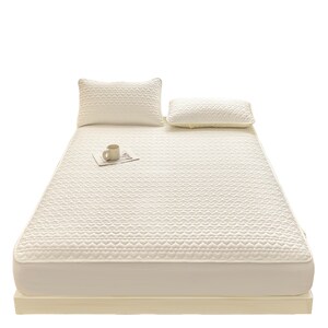 
Class A waterproof diaper quilted sheet single piece Simmons mattress protector bed cover thickened all-inclusive dust cover cover