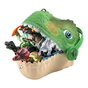 
Children's Simulated Dinosaur Model Dinosaur Head Storage Box Tyrannosaurus Rex Animal Toy Boys 3-6 Birthday Gift