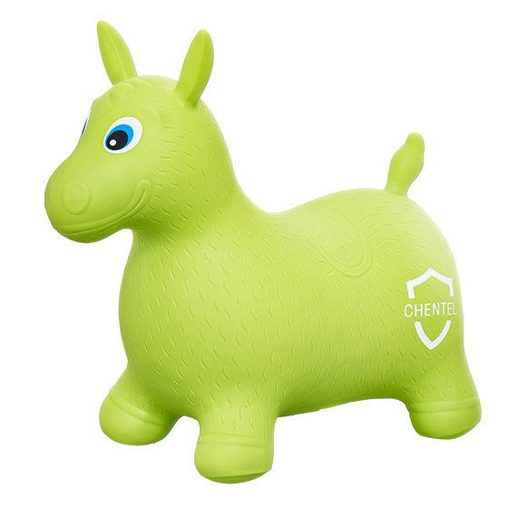 
Jumping horse children's toy inflatable horse baby enlarged and thickened anti-fall baby mount rocking horse jumping deer new style