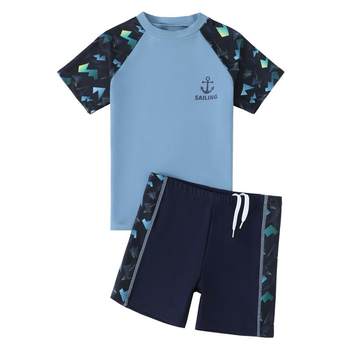 Yuke Children's Swimsuit Boys and Youth Swimming Set
