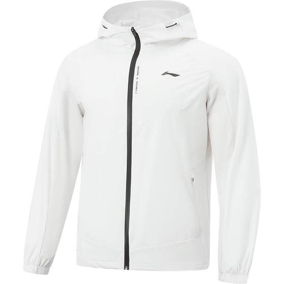 
Li Ning Jacket Men's 2026 New Fitness Running Hooded Jacket Top Water-Repellent Spring Woven Sports Windbreaker