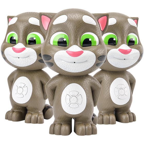 
Talking Tom Cat Toy Children's Early Education Machine Puzzle Infant Electric Dog Intelligent Robot Story Machine