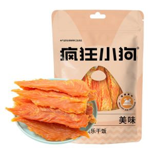 
Crazy puppy snack chicken jerky duck breast pet freeze-dried teddy corgi puppy small dog teeth grinding stick