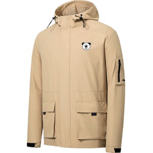 Battery Panda丨Hongxing Erke Winter New Men's Trendy Outdoor Workwear Jacket Sports Hooded Jacket