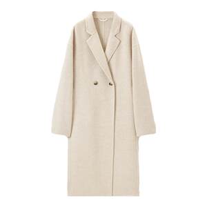 
[Off-season area] TKY SHOP retro old money style long wool coat women's double-sided woolen coat woolen coat