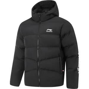 
Li Ning CBA cotton clothing men's new winter short warm thickened jacket hooded versatile lightweight sports top