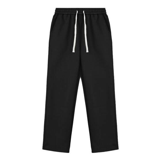 
Men's large size casual straight pants spring and autumn loose fat men's men's pants plus fat plus large men's pants trendy