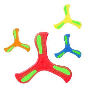 
Luminous Boomerang Glowing UFO Children's Outdoor Toys Soft Boomerang Rotating Frisbee Square Parent-Child Interaction