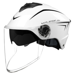 
3C certified electric motorcycle helmet for men and women, summer sun protection half helmet, new national standard four-season battery car helmet
