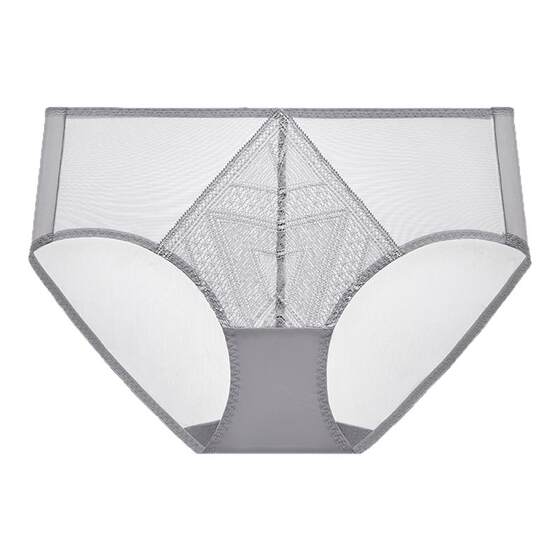 
[Get coupon 159 yuan/5 pieces] Lanzhuoli underwear women's pure cotton bottom crotch mid-low waist soft and comfortable boxer shorts