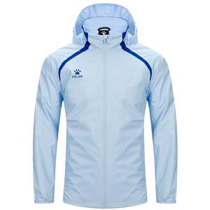 KELME Karl Meso woven windbreaker men's windproof waterproof jacket outdoor training jacket hooded sportswear