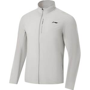 
Li Ning Jacket Men's Running Fitness Cardigan Long Sleeve Executive Stand Collar Jacket Top Summer Thin Sports Commuting Jacket
