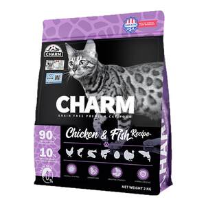 
CHARM wild charm American imported cat food, chicken, fish, adult and young cat staple food, high protein, full price, full term cat food