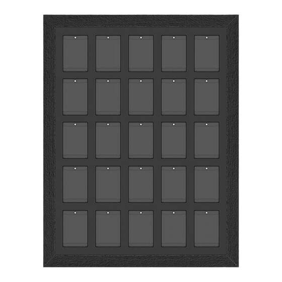 Customized strong magnetic card brick star card NBA game king wall exhibition display rack display box mounting box
