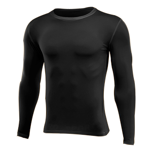 Elastic bottoming fast dry sun protection sports fitness basketball inner gangson long -sleeved T -shirt male tight body clothes thin
