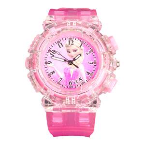 
Children's Toy Watch Girl Frozen Elsa Glowing Cartoon Elsa Princess Child 3 Years Old New Year's Day Gift