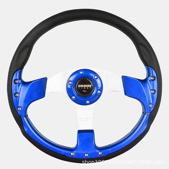 
Car modified steering wheel PU anti-racing steering wheel 13-inch steering wheel game universal competitive accessories inch kart