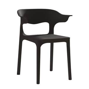 
Plastic chair backrest chair stool home dining chair modern book ins new restaurant sedentary sturdy storage stacking
