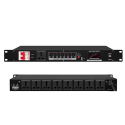 Professional 10-way Stage Power Sequence Protector High-power Sequence Controller Audio Equipment Manager