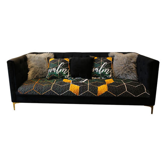 
Nordic light luxury pure cotton four-season universal sofa towel European style non-slip fabric sofa cushion cover can be customized