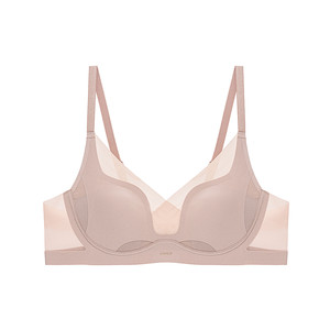 
[Oxygen Patch] Aimu 26 Spring and Summer New Underwear Women's Soft Support Hidden Hole Suspension Cup Breathable Bra AM11C831