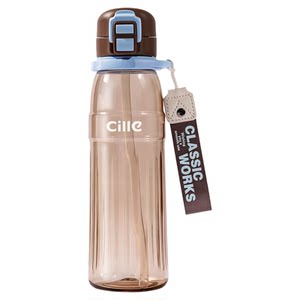 
Xile water cup large capacity men and women summer children students go to school special tritan plastic straw cup kettle