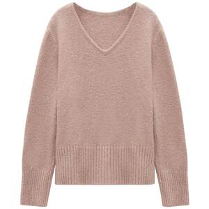 
COCOBELLA[Brilliant Galaxy] Fine glitter top, soft pink and waxy sweater, V-neck sweater MZ3109