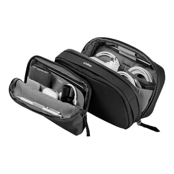 Orbitkey 2-in-1 multifunctional digital bag storage bag data cable headphone charger waterproof storage bag