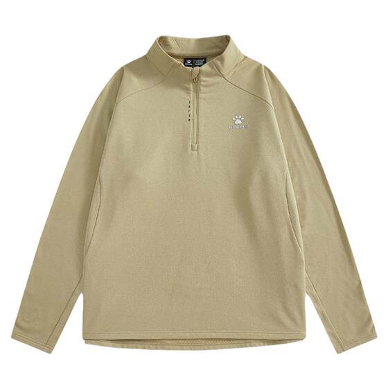 
KELME half-zip sweatshirt autumn and winter new men's and women's knitted long-sleeved training clothes quick-drying pullover