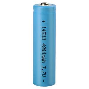 
14500 lithium battery 3.6v3.7v mouse high power toy razor laser pointer flashlight AA battery