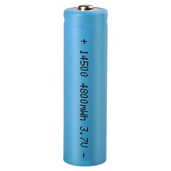 
14500 lithium battery 3.6v3.7v mouse high power toy razor laser pointer flashlight AA battery