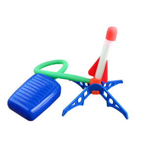 
Small rocket boy and girl rocket launcher flying outdoor parent-child children will shine toys
