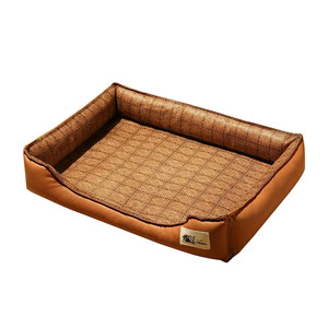 
Dog kennel for all seasons, leather bite-resistant Teddy small and medium-sized dog mattress, pet supplies, summer mat kennel, cat kennel