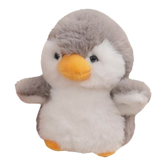 Magnetic stand shoulder penguin panda doll plush toy Hongshan Forest Zoo same model simulated animal