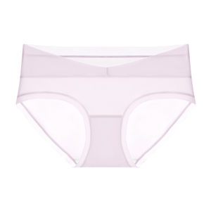 
Ultra-thin ice silk maternity underwear for women 10A antibacterial cotton extended crotch low waist mid-late pregnancy shorts