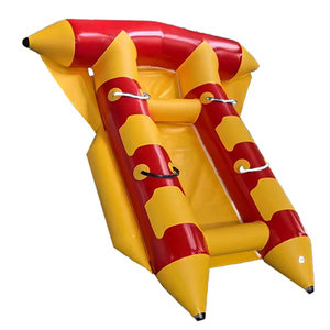 
Inflatable water banana boat, flying fish disco, customized large sea drag props, sofa yellow duck sports car Nezha