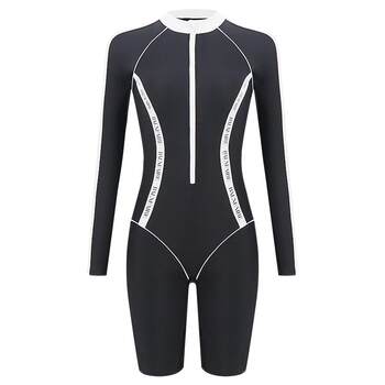 BE Fan De'an MIX series one-piece boxer swimsuit