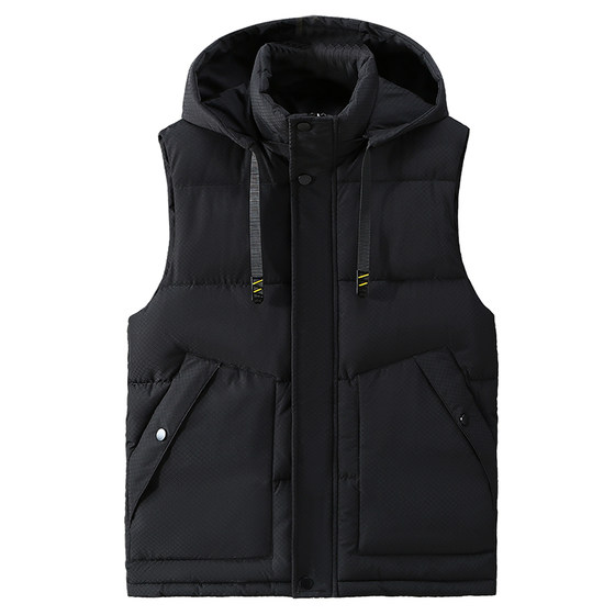 
Men's cotton vest for outer wear, versatile casual autumn and winter trendy warm vest, plus fat plus size men's vest