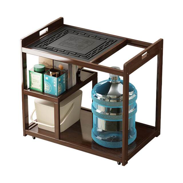 Mobile small tea car tea table coffee table kettle integrated ...