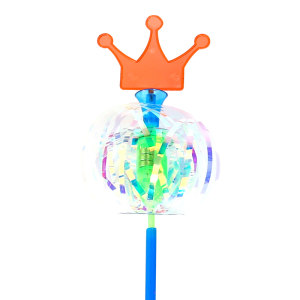 
Colorful Magic Glowing Bubble Wand Variety of Twisting Bubble Flowers Flash Children’s Small Gifts Street Stall Night Market Supply