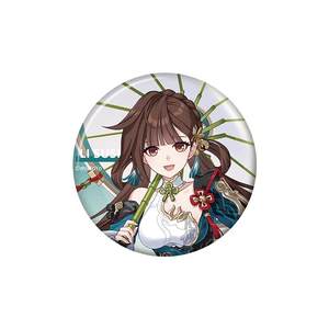 
[Mihayou/Benghuai 3] The second vertical series tinplate badge Kiana Delisa miHoYo