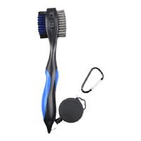 New Golf Club Brush With Protective Shell | Multi-Function Double-Sided Cleaning For Club Heads
