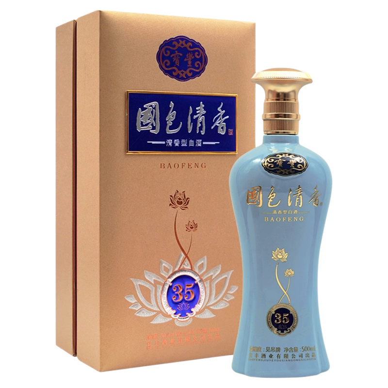 ★寶豐 宝丰酒业有限公司 國色清香 清香型白酒 50% 500mL2本★ 宝丰酒国色清香价格报价行情- 京东