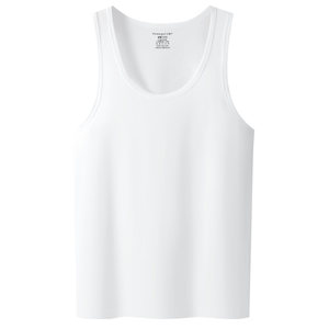 
Three guns men's vest summer antibacterial inner cool feeling 50s high white modal sweating quick dry men's base shirt