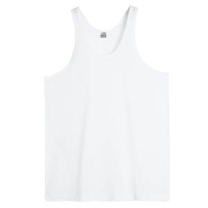 
Three gun vest men's pure cotton summer middle-aged and elderly underwear thin white old man loose sweat cloth base old man sweat shirt